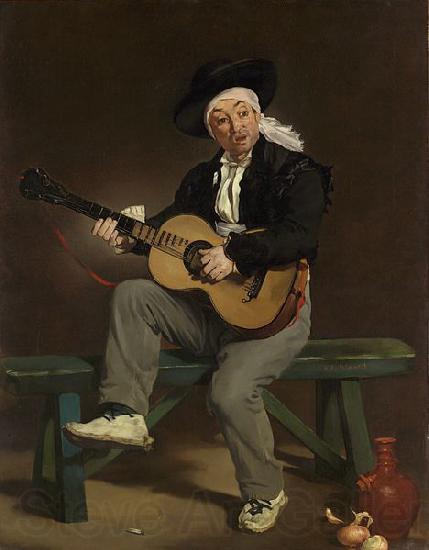 Edouard Manet The Spanish singer Spain oil painting art